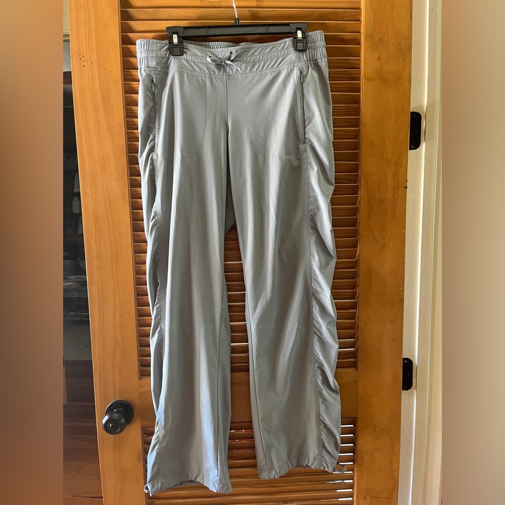 Athleta Light Grey Drawstring Joggers - image 1